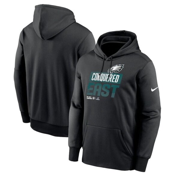 Nike Philadelphia Eagles 2022 NFC East Champion Hoodie Mens Small - Picture 2 of 5